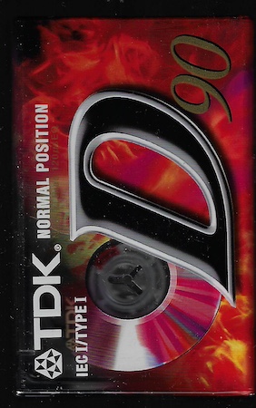 d90k AUDIO KAZETA TDK D90EB MC kazeta