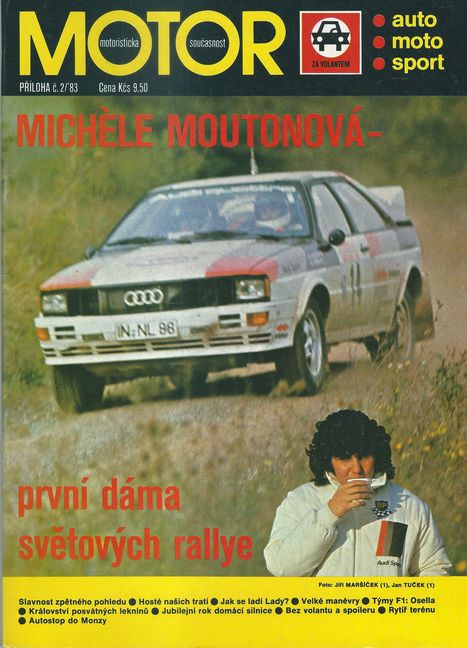 AUTO-MOTO SPORT - MOTORISTICKÁ SOUČASNOST - ZA VOLANTEM - PŘÍLOHA 2/83 – detail 1