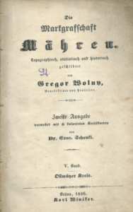 DIE MARKGRAFSCHAFT MÄHREN