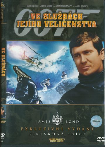 veslujejvel007 DVD JAMES BOND 007: VE SLUŽBÁCH JEJÍHO VELIČENSTVA