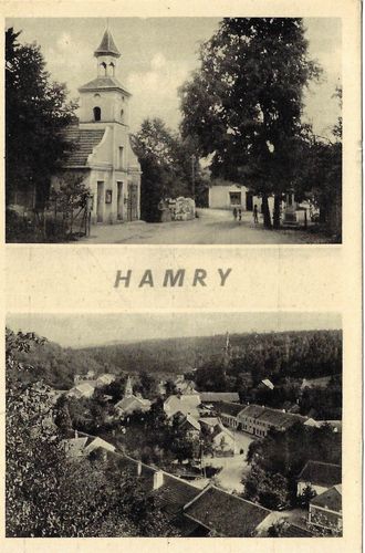 HAMRY pohlednice