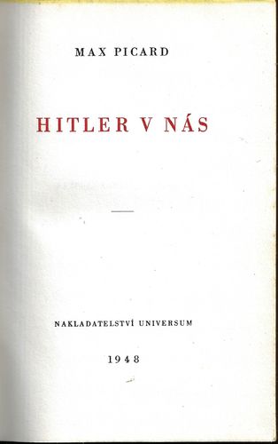 HITLER V NÁS – detail 1