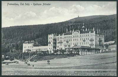 JESENÍK – (FREIWALDAU) – KURHAUS ALTVATER pohlednice