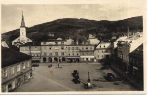 JESENÍKY – NÁMĚSTÍ pohlednice