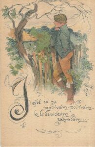 JEŠTĚ JÁ SE PODÍVÁM pohlednice