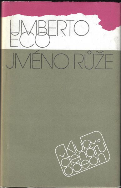 JMÉNO RŮŽE – Umberto Eco