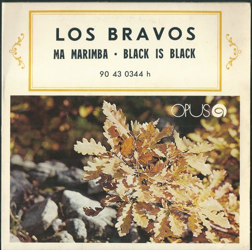 LOS BRAVOS – MA MARIMBA, BLACK IS BLACK SP deska