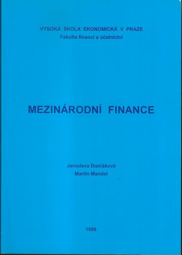 MEZINÁRODNÍ FINANCE