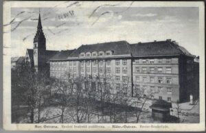 MOR. OSTRAVA – REVÍRNÍ BRATRSKÁ POJIŠŤOVNA pohlednice