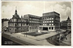 MOR. OSTRAVSKÁ SPOŘITELNA pohlednice