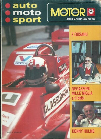 MOTOR – ZA VOLANTEM – PŘÍLOHA Č. 1/1987 – Kolektiv autorů