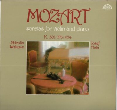 MOZART: SONATAS FOR VIOLIN AND PIANO LP deska