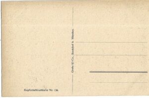 MÜNCHEN: KAROLINENPLATZ MIT OBELISK pohlednice