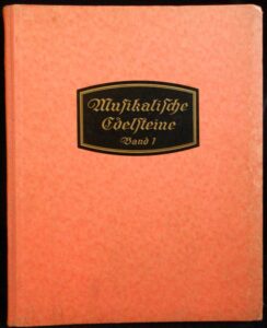 MUSIKALISCHE EDELSTEINE – BAND 1