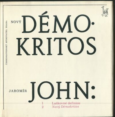 NOVÝ DÉMOKRITOS – Jaromír John