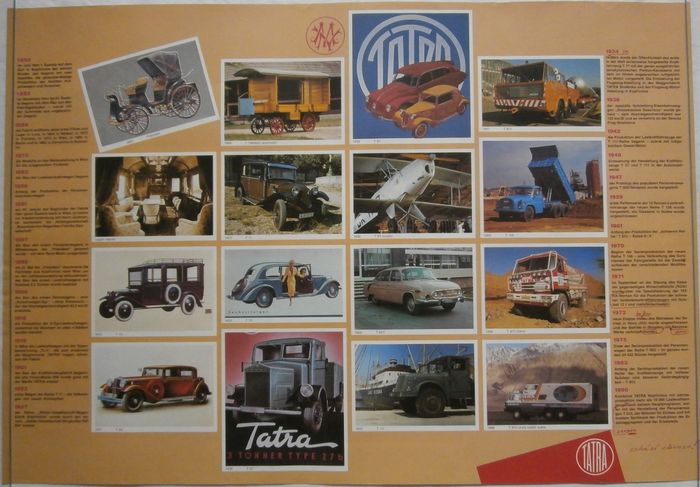 OBOUSTRANNÝ PLAKÁT TATRA (T 815) – detail 1