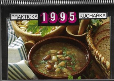 PRAKTICKÁ KUCHAŘKA 1995 kalendář