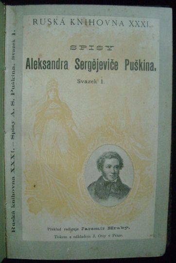 pusk SPISY ALEKSANDRA SERGEJEVIČE PUŠKINA – A. S. Puškin