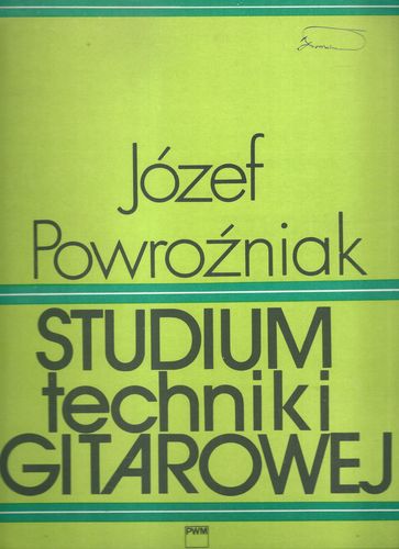 STUDIUM TECHNIKI GITAROWEJ – Józef Powroźniak