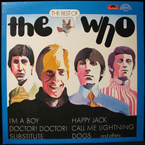 THE BEST OF THE WHO LP deska