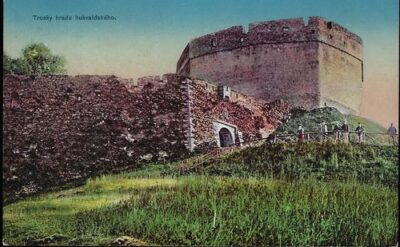 TROSKY HRADU HUKVALDSKÉHO pohlednice
