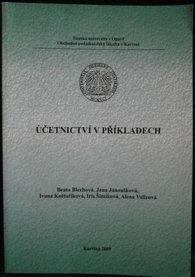 ÚČETNICTVÍ V PŘÍKLADECH
