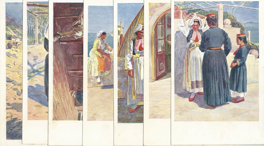 UMĚLECKÉ POHLEDNICE – NOŠNJE DUBROVAČKA OKOLICE pohlednice