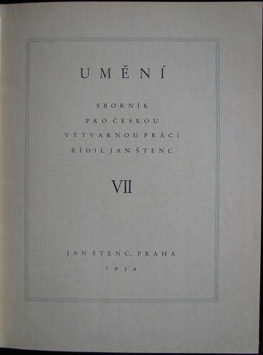 umnnviia UMĚNÍ VII.