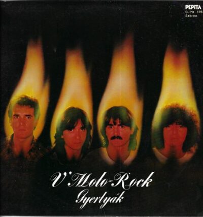 V`MOTO-ROCK – GYERTYÁK LP deska