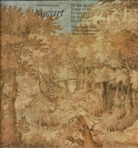 W. A. MOZART – HORNKONZERTE (LP)