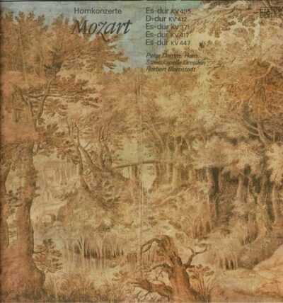 W. A. MOZART – HORNKONZERTE LP deska
