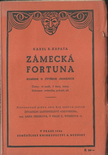 zamckfortna ZÁMECKÁ FORTUNA – Karel R. Krpata