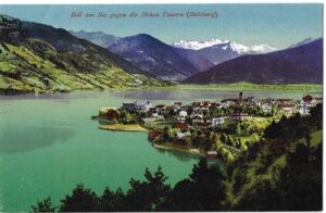 ZELL AM SEE GEGEN DIE HOHEN TAUERN (SALZBURG) pohlednice