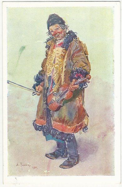 obrazkzeslovcka A. FROLKA: OBRÁZKY ZE SLOVÁCKA pohlednice