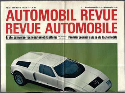 AUTOMOBIL REVUE / REVUE AUTOMOBILE – Erste Schweizerische Automobilzeitung