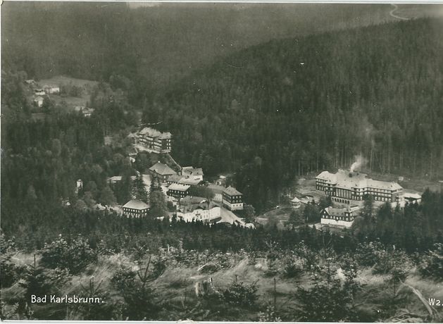 BAD KARLSBRUNN pohlednice