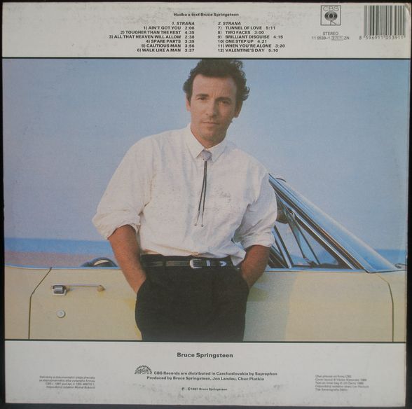 BRUCE SPRINGSTEEN -  TUNNEL OF LOVE – detail 1