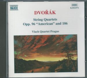 DVOŘÁK – STRING QUARTETS, OPP.96 „AMERICAN“ AND 106 (CD)