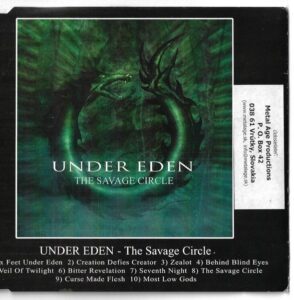 UNDER EDEN – THE SAVAGE CIRCLE (CD)