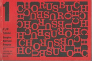 CHORUSBUCH – Bearbeitung Alfons Wonneberg