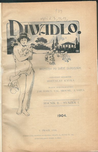 DIVADLO, ROČ. II., Č. 1-22 – detail 3