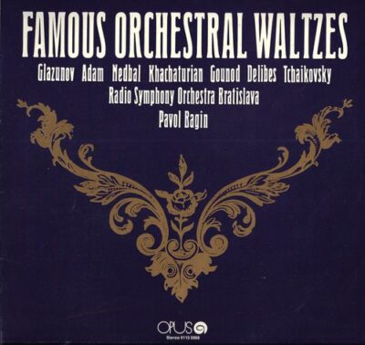 FAMOUS ORCHESTRAL WALTZES LP deska