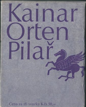 KAINAR, ORTEN, PILAŘ – Josef Kainar