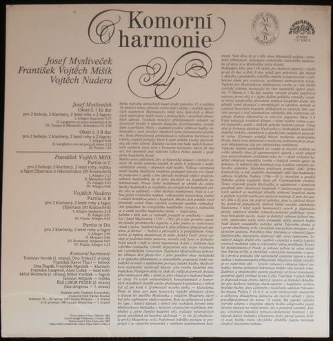 KOMORNÍ HARMONIE – detail 1