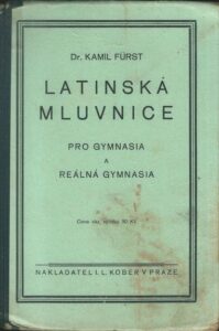 LATINSKÁ MLUVNICE – Kamil Fürst