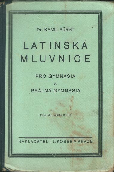 LATINSKÁ MLUVNICE – Kamil Fürst