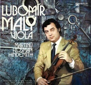LUBOMÍR MALÝ – MARTINŮ / FLOSMAN / HINDEMITH (LP)