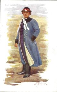 M. GARDOVSKÁ – STAROSTA V ŠUBĚ pohlednice