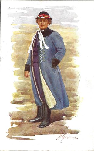 M. GARDOVSKÁ – STAROSTA V ŠUBĚ pohlednice