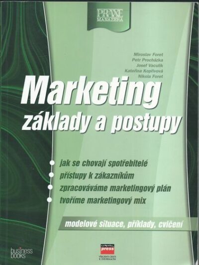 MARKETING ZÁKLADY A POSTUPY – Kolektiv autorů